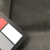 Melon in Graphite | Solid Dark Grey | Low Pile Velvet Fabric | Heavy Upholstery | 54" Wide | By the Yard