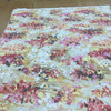 Wonderland in Rose | Abstract Floral in Pink / Gold / White / Beige | Home Decor Fabric | Linen Blend | 54" Wide | By the Yard