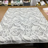 Darcy in Taupe | Contemporary Leaves in Taupe and Off White | Upholstery Fabric | 54" Wide | By the Yard