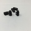 Coffee Cord Lock | Black Plastic  | For Backpacks / Lanyards / Outdoor Gear