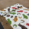 Vintage Aviator Paper Dolls on Cream | Blue Hill Fabrics | 24 inch repeat | 100 % Cotton  | Quilting by the Yard | 44 inch Wide