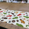 Vintage Aviator Paper Dolls on Cream | Blue Hill Fabrics | 24 inch repeat | 100 % Cotton  | Quilting by the Yard | 44 inch Wide