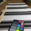 1.75 Yard Piece of Sunbrella 4946-0000  Black/Taupe | 46 Inch wide | AWNING AND MARINE Fabric | Shade / Outdoor Covers | By the Yard