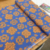 Southwestern Design in Blue and Orange | Quilting Fabric | 100% Cotton | 44 wide | By the Yard
