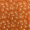 Footballs Brown / White / Black | Sports | Quilting Fabric | 100% Cotton | 44 wide | By the Yard 3598