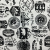 Outdoor Sports Black and White | Quilting Fabric | 100% Cotton | 44 wide | By the Yard