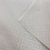 Greek Key Geo in Two Toned Cream | R-ATTICUS CREAM | Upholstery Fabric | Regal Fabrics Brand | 54 inch Wide | By the Yard