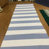 Blue and White Stripes | Furniture Weight Outdoor Friendly Fabric | 100% Acrylic  | 54" Wide | By the Yard