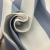 Blue and White Stripes | Furniture Weight Outdoor Friendly Fabric | 100% Acrylic  | 54" Wide | By the Yard