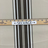 Vintage Stripes in Brown / Beige / White | Outdoor Awning / Marine Fabric | 100% Acrylic  | 46" Wide | By the Yard