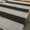 Vintage Stripes in Black / Grey / White | Outdoor Awning / Marine Fabric | 100% Acrylic  | 46" Wide | By the Yard