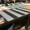 Vintage Stripes in Black / Grey / White | Outdoor Awning / Marine Fabric | 100% Acrylic  | 46" Wide | By the Yard