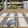 Vintage Stripes in Beige / Brown / White | Outdoor Awning / Marine Fabric | Sunbrella-like | 46" Wide | By the Yard | Waterproof