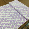 Geometric in Lavender and White | Juvenile Flannel Fabric | 44 Wide | 100% Cotton | By The Yard 128