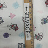 Paw Patrol in Winter | White / Pink / Purple | Juvenile Flannel Fabric | 44 Wide | 100% Cotton | By The Yard 129