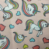 Unicorns in Pink / Blue / Yellow | Juvenile Flannel Fabric | 44 Wide | 100% Cotton | By The Yard 164