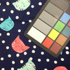 Bright Cats in Pink / Blue / White | Juvenile Flannel Fabric | 44 Wide | 100% Cotton | By The Yard 212