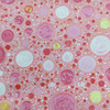 Painterly Dots in Pink / White / Yellow | Mindful Mandalas by P&B Textiles | Quilting Fabric | 100% Cotton | 44 wide | By the Yard 5001