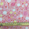 Painterly Dots in Pink / White / Yellow | Mindful Mandalas by P&B Textiles | Quilting Fabric | 100% Cotton | 44 wide | By the Yard 5001