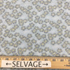 Floral in Blue and Gold | Niwa by P&B Textiles | Quilting Fabric | 100% Cotton | 44 wide | By the Yard 5104