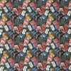 Marines Dog Tags in Grey / Red / Blue | Quilting Fabric | 100% Cotton | 44 wide | By the Yard 5122