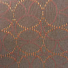 1.66 Yard Piece of Maroon Black Red Circles Heavy Auto Vinyl Upholstery Fabric By The Yard 54 Inch