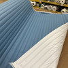 Seaquest Roll N Pleat | Sky Blue | PSQ-112 | PLEATED MARINE VINYL Fabric | SUN + SALT PROOF | 54 wide | By the Yard