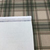 Tartan Plaid Velvet Fabric | Green / Taupe / Grey | Heavyweight Upholstery | Microfiber Velvet | 54 wide | By The Yard