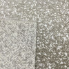 Metro in Natural | Chenille Upholstery Fabric |  Mottled Design in Taupe and Off White | 54 wide | By The Yard
