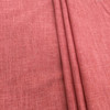 Heathered Coral Red Linen Weave Fabric | Upholstery / Drapery | Medium Weight | 54 wide | By The Yard | Vision in Carnival