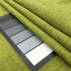 Heathered Green Linen Weave Fabric | Upholstery / Drapery | Medium Weight | 54 wide | By The Yard | Vision in Kiwi