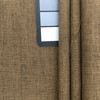 Heathered Brown Linen Weave Fabric | Upholstery / Drapery | Medium Weight | 54 wide | By The Yard | Vision in Mocha