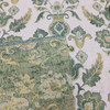 Grand Palace in Turquoise | Upholstery & Heavy Curtain Fabric | Jacobean Floral Jacquard | Green / Turquoise / Gold | 54 wide | By The Yard
