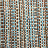 Vista in Mediterranean | Upholstery & Heavy Curtain Fabric | Multicolored Weave in Blue / Brown / Off White   | 54 wide | By The Yard