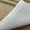 Flax Tan Mottled Flocked Velvet Fabric | Heavy Upholstery | 54" Wide | By the Yard | "Chloe" Flax