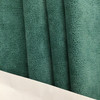 Teal Mottled Flocked Velvet Fabric | Heavy Upholstery | 54" Wide | By the Yard | "Chloe" Spa