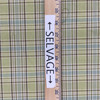 Plaid in Light Green / Brown / Blue | Outdoor Fabric | Water Repellant | 54" Wide | By the Yard