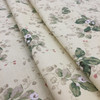 Dover Strawberry Patch in Butter Yellow / Green / Red  | Home Decor Fabric  | Cotton | 54" Wide | By the Yard