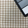 Brown / White Plaid | Fabric - Cotton / Nylon | Apparel / Slipcovers | Flame Retardant | 60" Wide | By the Yard