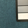 Heathered Teal Gabardine Fabric |  Drapery / Lightweight Upholstery | 100% Polyester | 54" Wide | By the Yard