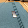 Heathered Teal Gabardine Fabric |  Drapery / Lightweight Upholstery | 100% Polyester | 54" Wide | By the Yard