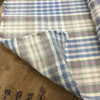 Vintage Plaid in Blue, Pink, Green, and Off-White | Upholstery / Slipcover Fabric | 54" Wide | By the Yard