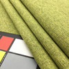 Heathered Citron Green Gabardine |  Drapery / Lightweight Upholstery Fabric | 100% Polyester | 54" Wide | By the Yard