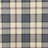 Vintage Plaid in Navy Blue, Purple, and Beige | Drapery / Upholstery / Slipcover Fabric | 54" Wide | By the Yard