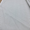 Polo Stripe in Grey and White | Home Decor  / Drapery Fabric | Magnolia Home | 100% Cotton | 54" Wide | By the Yard
