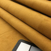 Chestnut Orange  | Microsuede | Medium Weight | Upholstery Fabric | 54" Wide | By the Yard