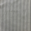 Black on Cream Ticking Stripes | Home Decor  / Drapery Fabric | 100% Cotton | 54" Wide | By the Yard