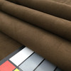 Chocolate Brown  | Microsuede | Medium Weight | Upholstery Fabric | 54" Wide | By the Yard