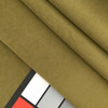Olive Green | Lightweight Velvet | Upholstery / Drapery Fabric | 54" Wide | By the Yard