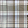 Vintage Plaid in Beige, Tan, and White  | Drapery / Slipcover Fabric | 54" Wide | By the Yard